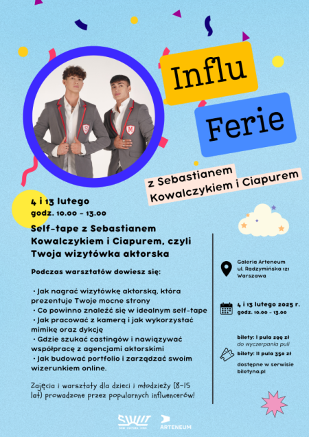 Influ Ferie – Self tape z Sebastianem Kowalczykiem i Ciapurem