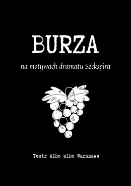 "Burza" spektakl Teatru Albo albo Warszawa